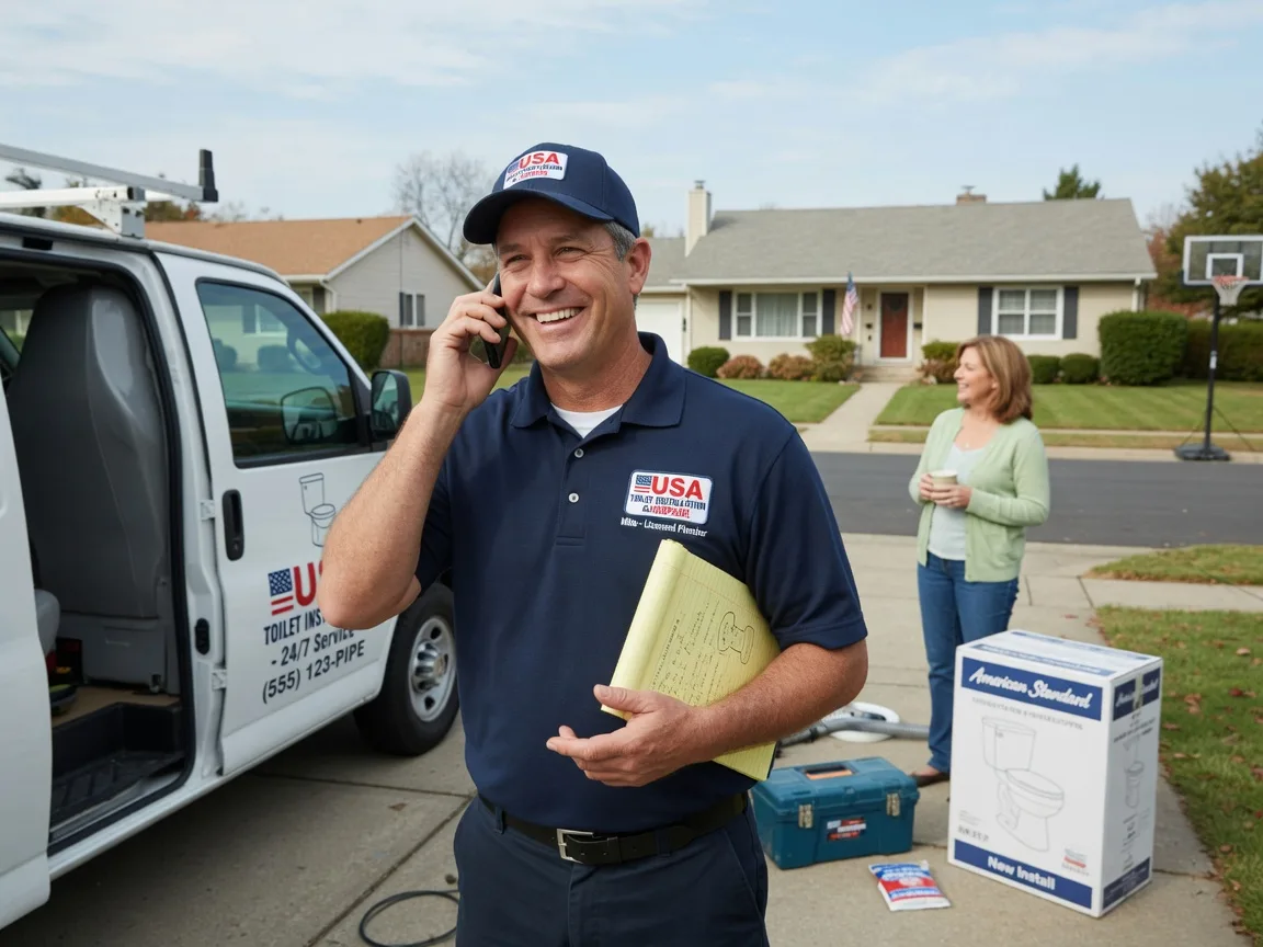 Toilet Installation Denison, IA FAQs